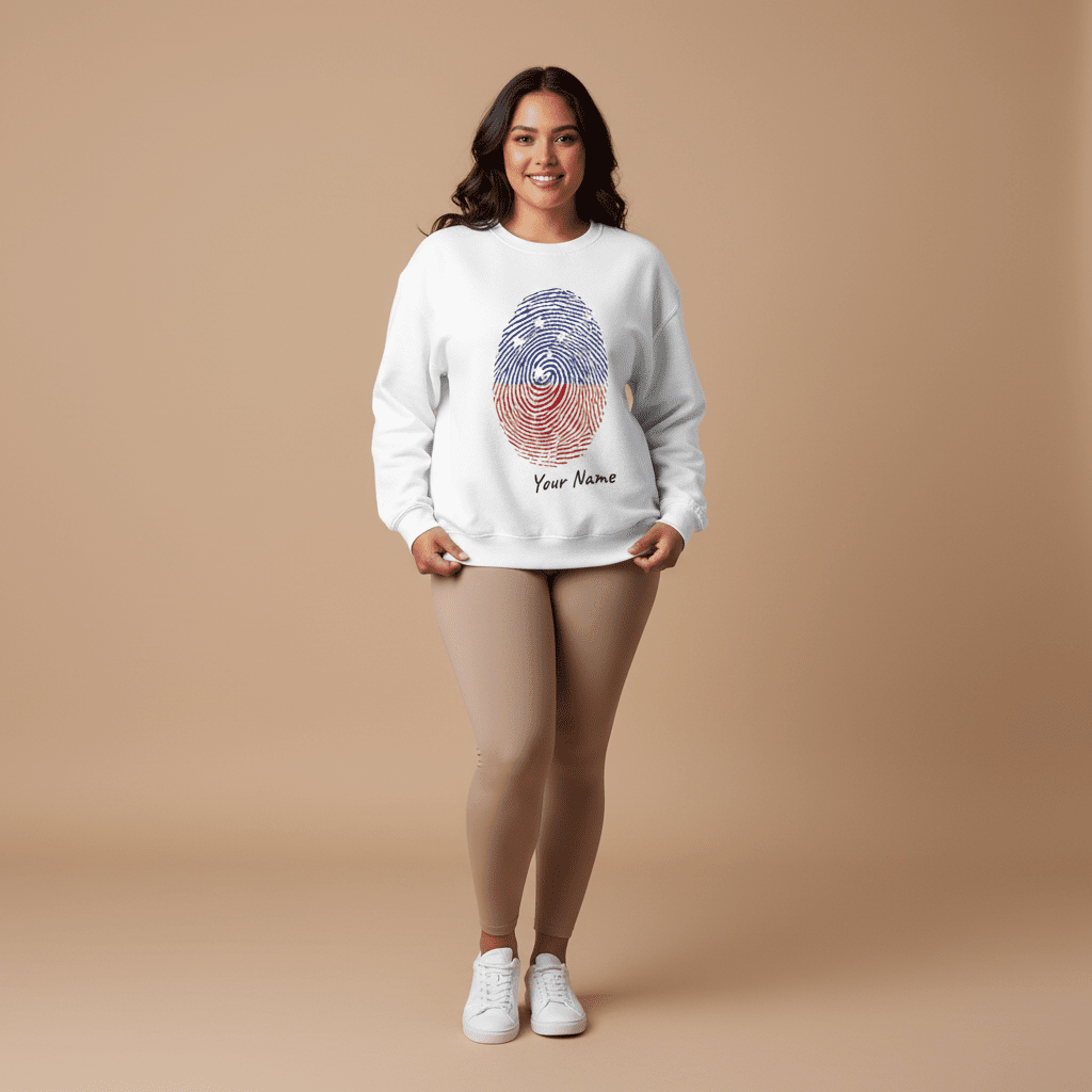 Unisex heavy sweatshirt from The Print Bar featuring a monster digital print on ash-colored fabric.