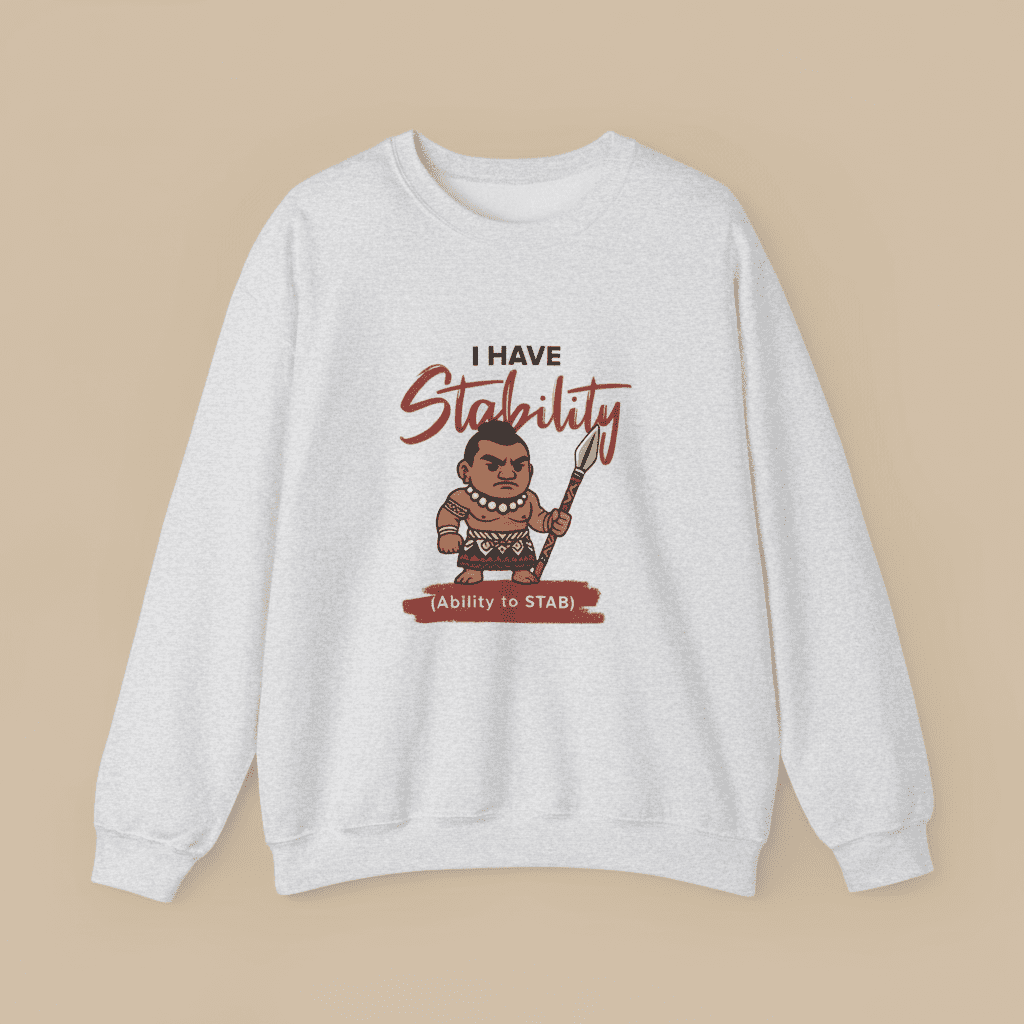 Unisex Heavy Sweatshirt - Stability - Personalized - USA - The Koko Samoa