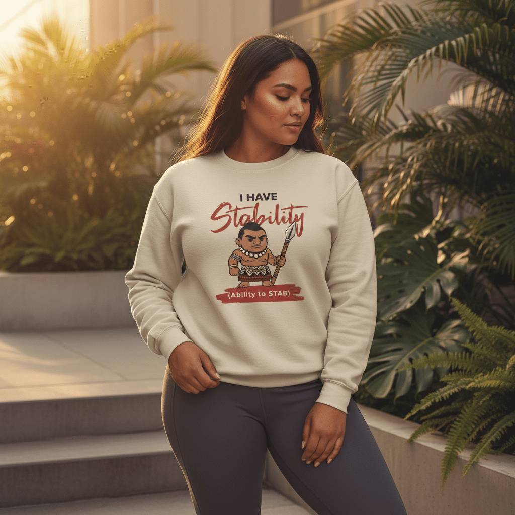 Unisex heavy gray sweatshirt by The Print Bar featuring a monster digital print, ideal for casual wear and comfort.