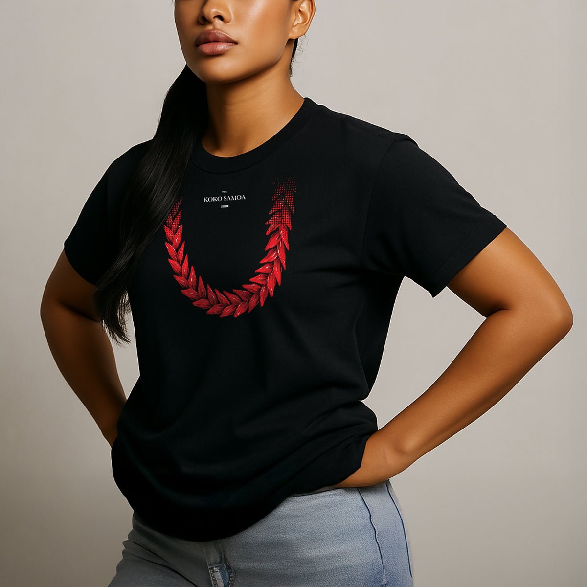 Heavy Unisex Tee - Ula Fala - USA - The Koko Samoa