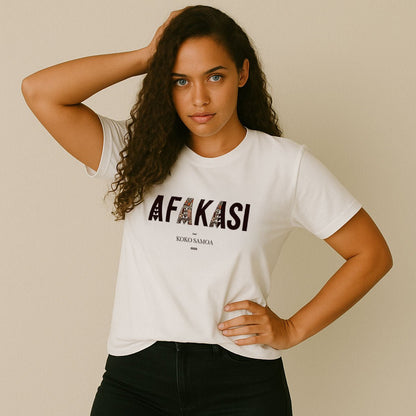 Soft Unisex Tee - Afakasi - USA - The Koko Samoa