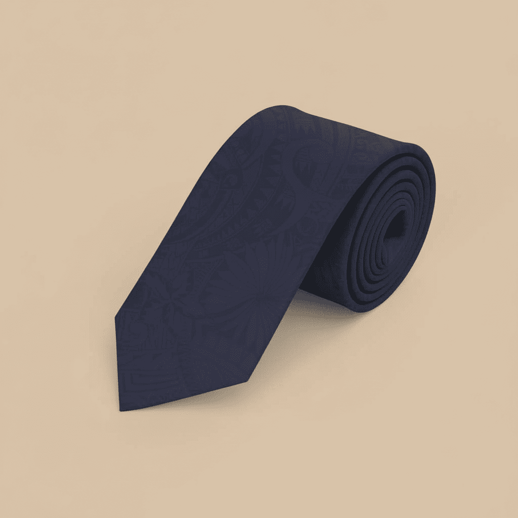 Blue Warrior necktie by MWW on Demand featuring a stylish design, perfect for formal or professional attire in AU, NZ, and USA.