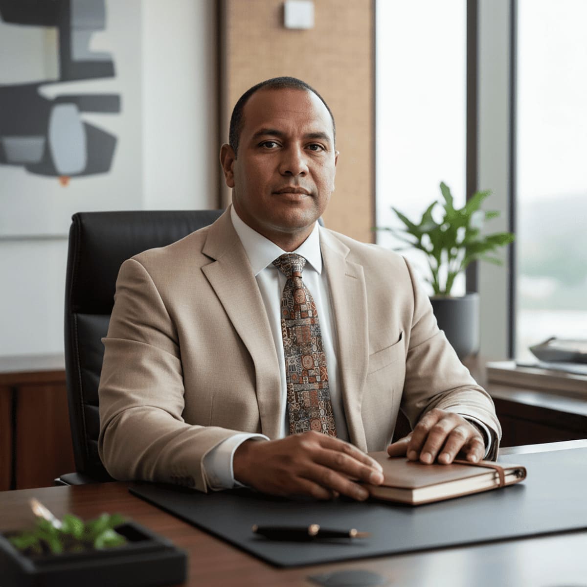 MWW on Demand Elei necktie, one size, featuring a stylish pattern, suitable for AU, NZ, and USA fashion.