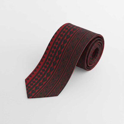 Necktie - Red Warrior - AU/NZ/USA - The Koko Samoa