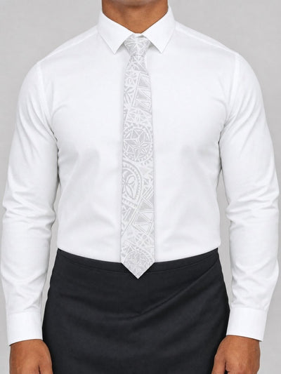 Necktie - White Sunday