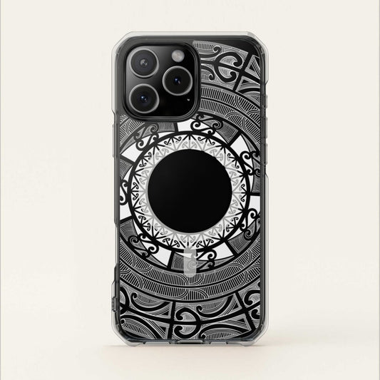 PasifikaOne MagSafe iPhone ClearCase - Maori - AU/NZ/USA - The Koko Samoa