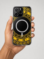 PasifikaOne MagSafe iPhone ClearCase - Tongan Yellow - AU/NZ/USA - The Koko Samoa