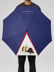 Umbrella - 48"/122cm - American Samoan Flag - AU/NZ - The Koko Samoa