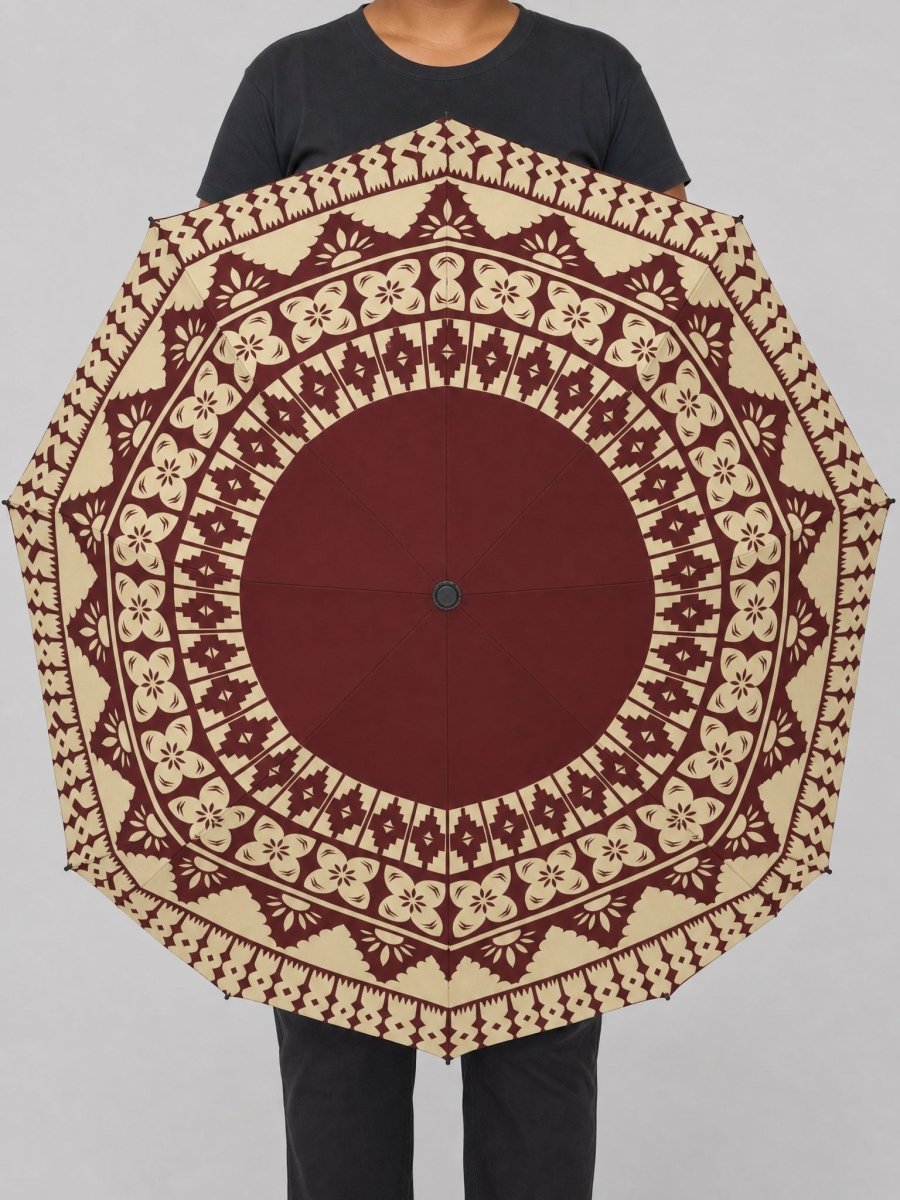 PasifikaOne Umbrella - 48"/122cm - Fiji Red - AU/NZ - The Koko Samoa