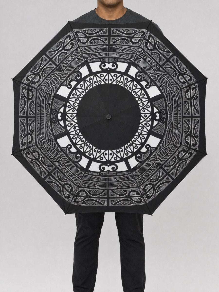 PasifikaOne Umbrella - 48"/122cm - Māori - AU/NZ - The Koko Samoa