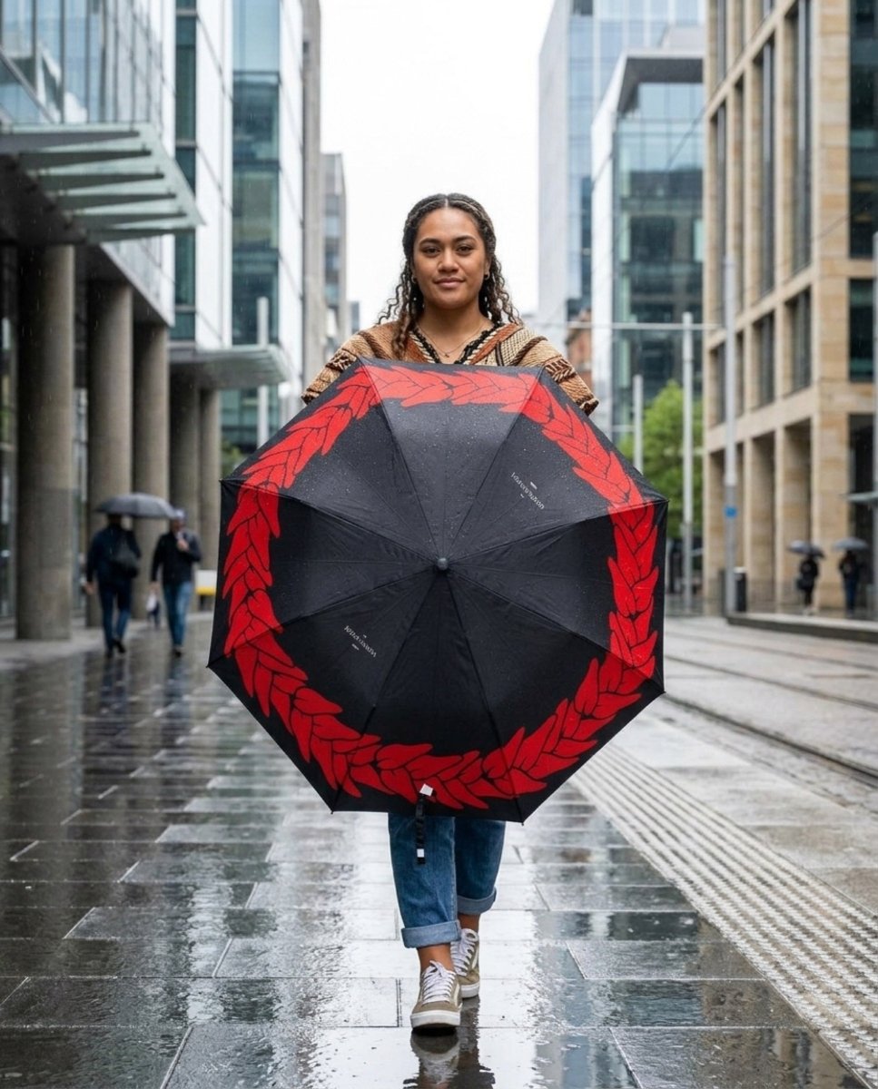 PasifikaOne Umbrella - 48"/122cm - Ula Fala - AU/NZ - The Koko Samoa