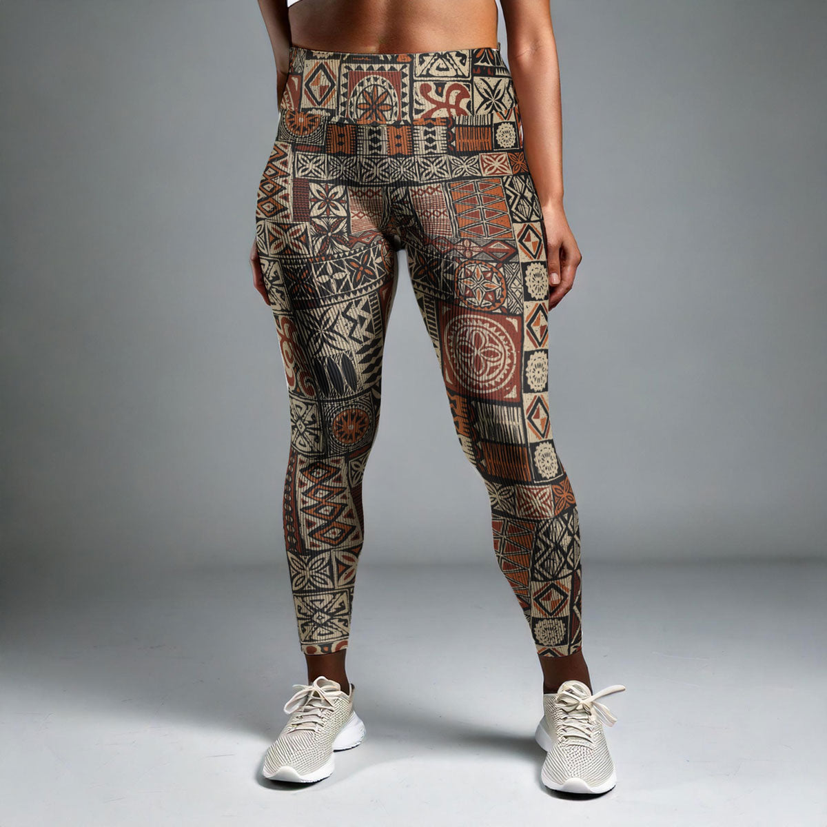 Plus Size High-Rise Leggings - Elei Print - Coming Soon