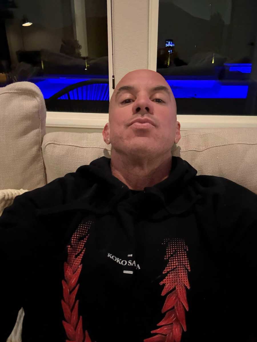 Black IslandHeavy™ hoodie by The Print Bar in plus sizes 2XL-5XL, featuring a soft, comfortable design with Ula Fala artwork.