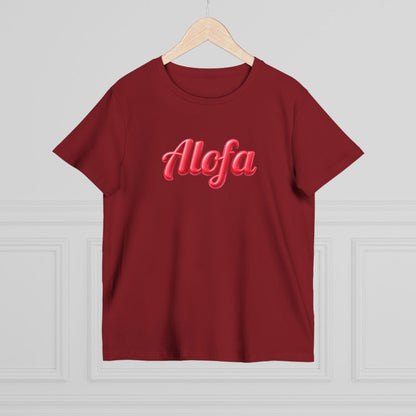 Soft Women's Maple Tee - Alofa - AU/NZ/USA - The Koko Samoa
