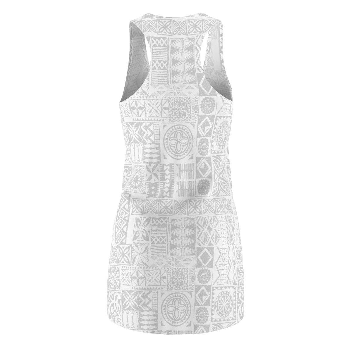 Racerback Dress - White Sunday - The Koko Samoa