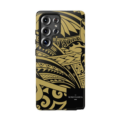 Samsung Tough Phone Case - Bloom Gold - AU/NZ/USA - The Koko Samoa