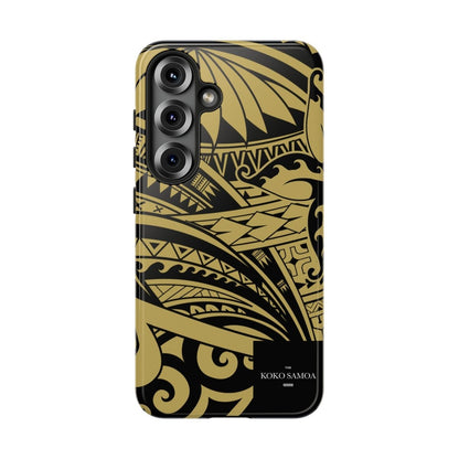 Samsung Tough Phone Case - Bloom Gold - AU/NZ/USA - The Koko Samoa