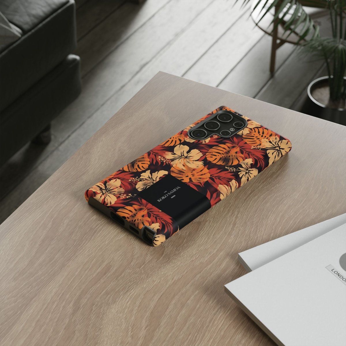Samsung Tough Phone Case - Lalomanu Ember - AU/NZ/USA - The Koko Samoa