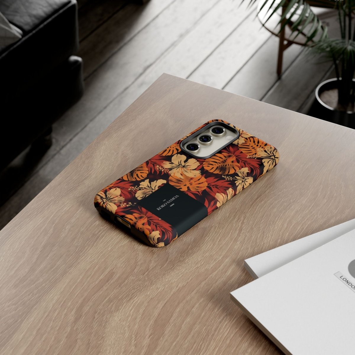 Samsung Tough Phone Case - Lalomanu Ember - AU/NZ/USA - The Koko Samoa