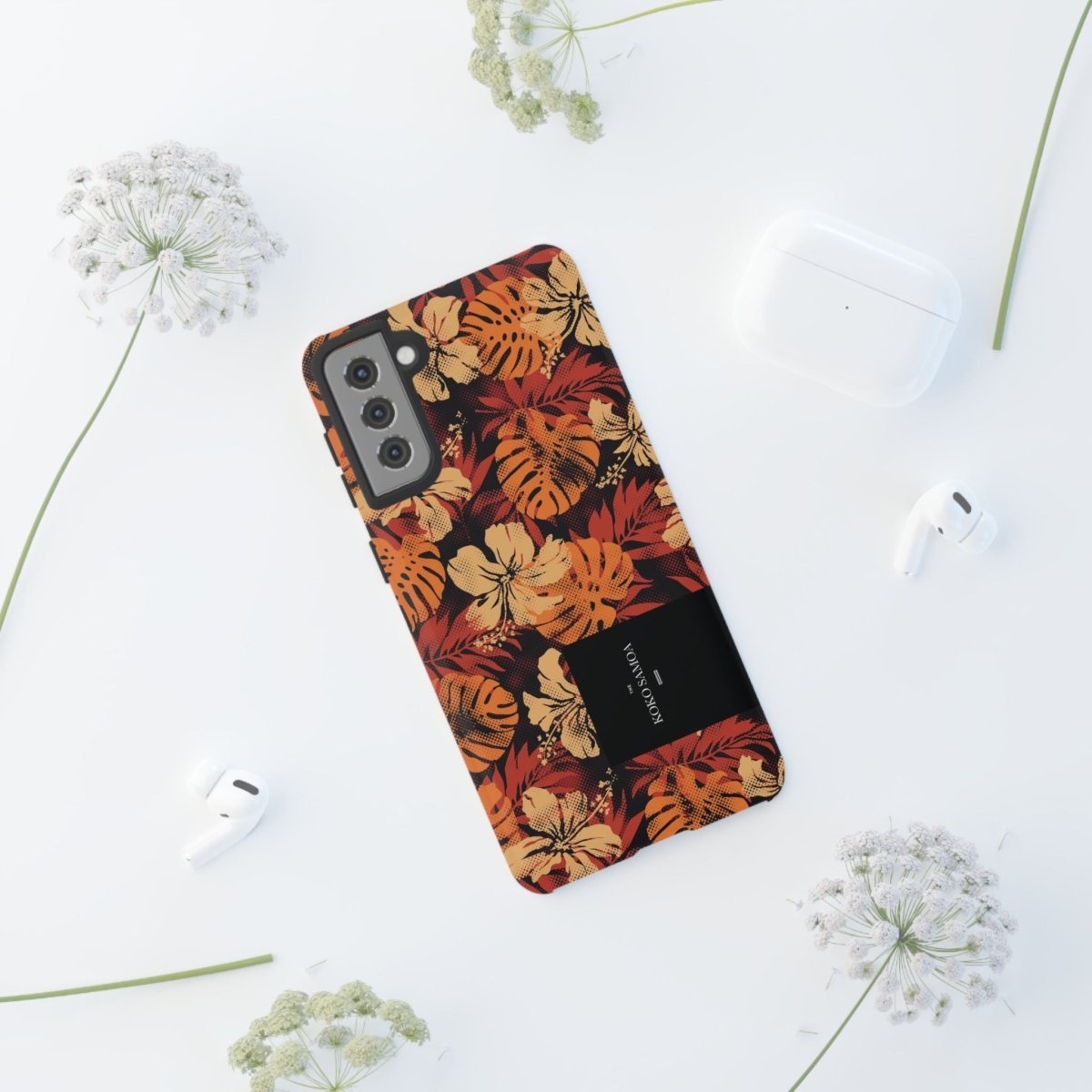 Samsung Tough Phone Case - Lalomanu Ember - AU/NZ/USA - The Koko Samoa