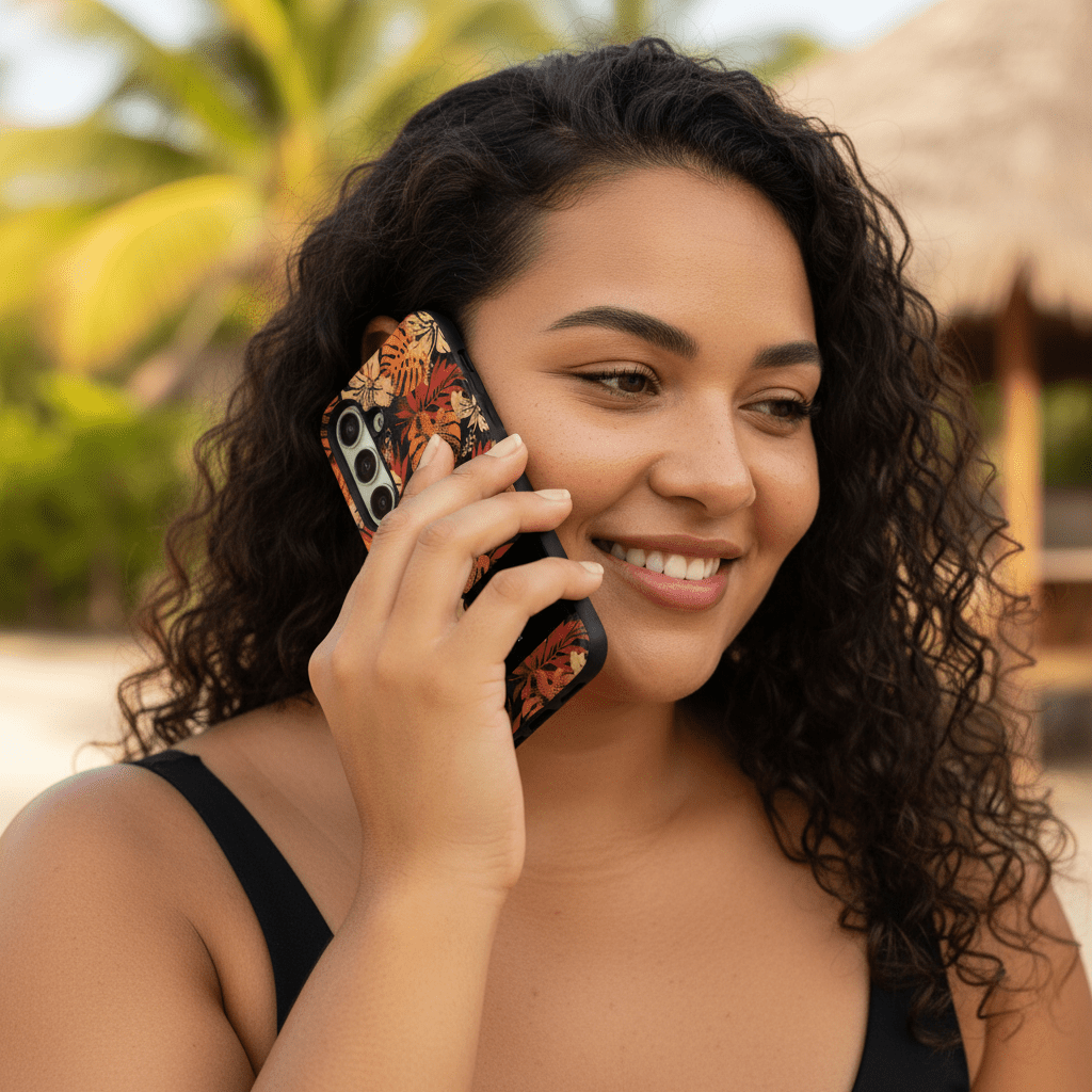 Samsung Tough Phone Case - Lalomanu Ember - AU/NZ/USA - The Koko Samoa