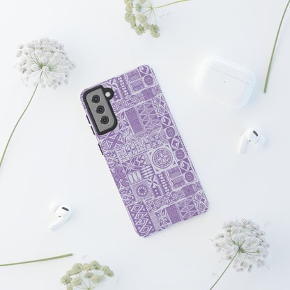 Samsung Tough Phone Case - Lavender Elei - AU/NZ/USA - The Koko Samoa