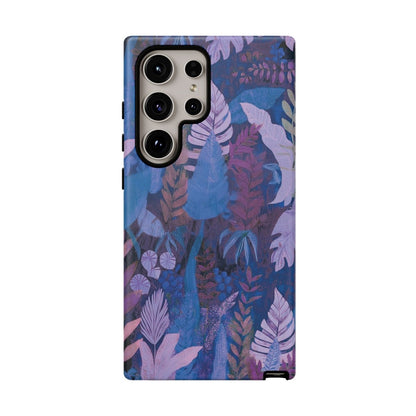 Samsung Tough Phone Case - Lavender Palms - AU/NZ/USA - The Koko Samoa