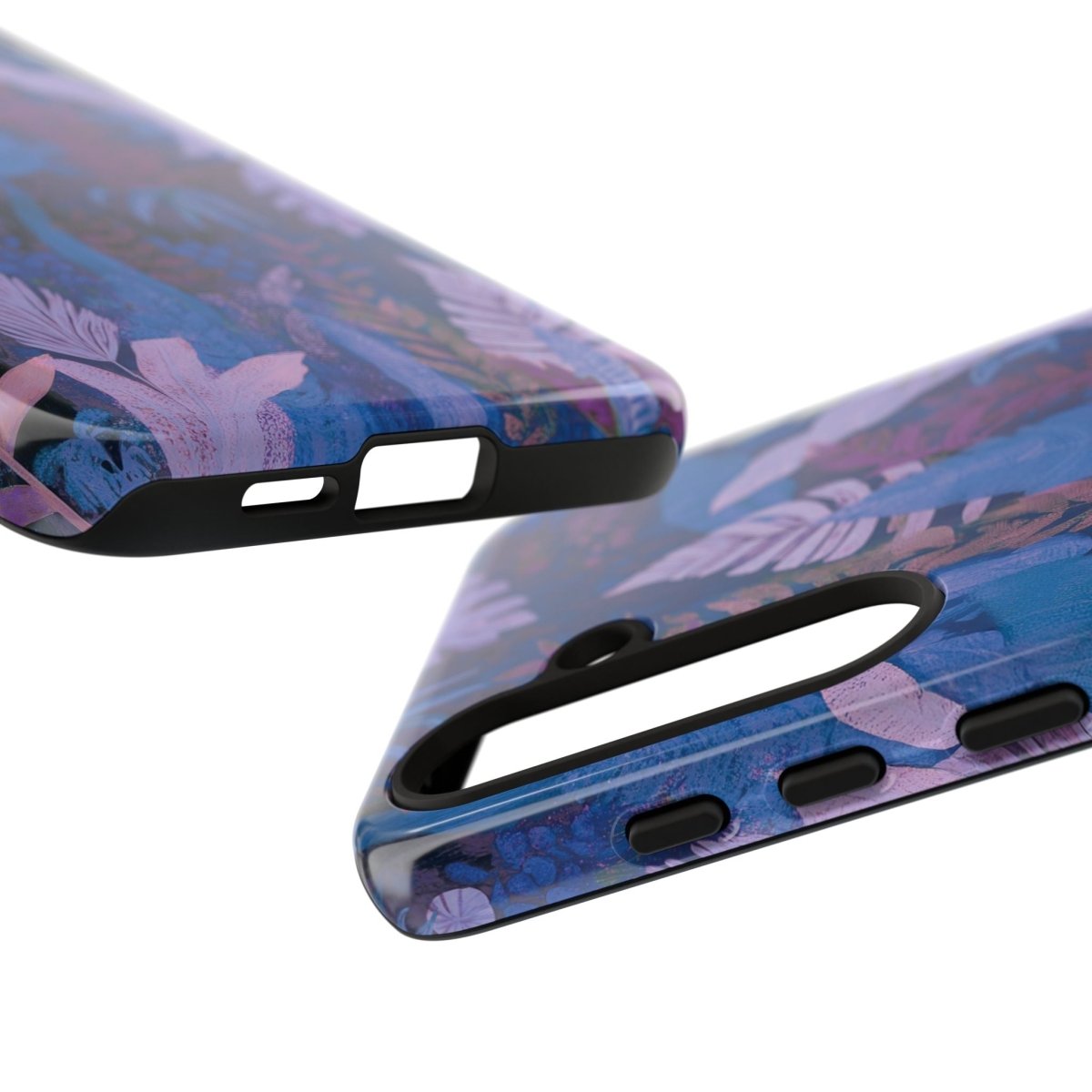 Samsung Tough Phone Case - Lavender Palms - AU/NZ/USA - The Koko Samoa