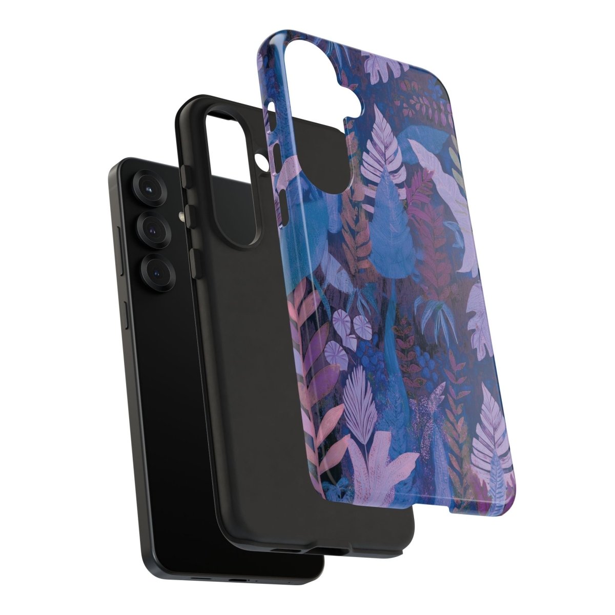 Samsung Tough Phone Case - Lavender Palms - AU/NZ/USA - The Koko Samoa