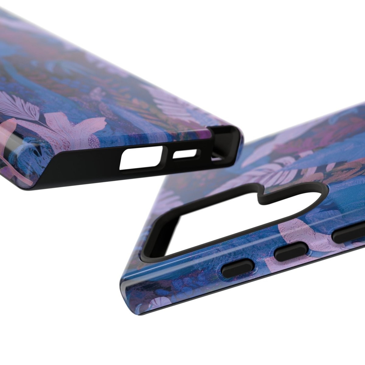 Samsung Tough Phone Case - Lavender Palms - AU/NZ/USA - The Koko Samoa