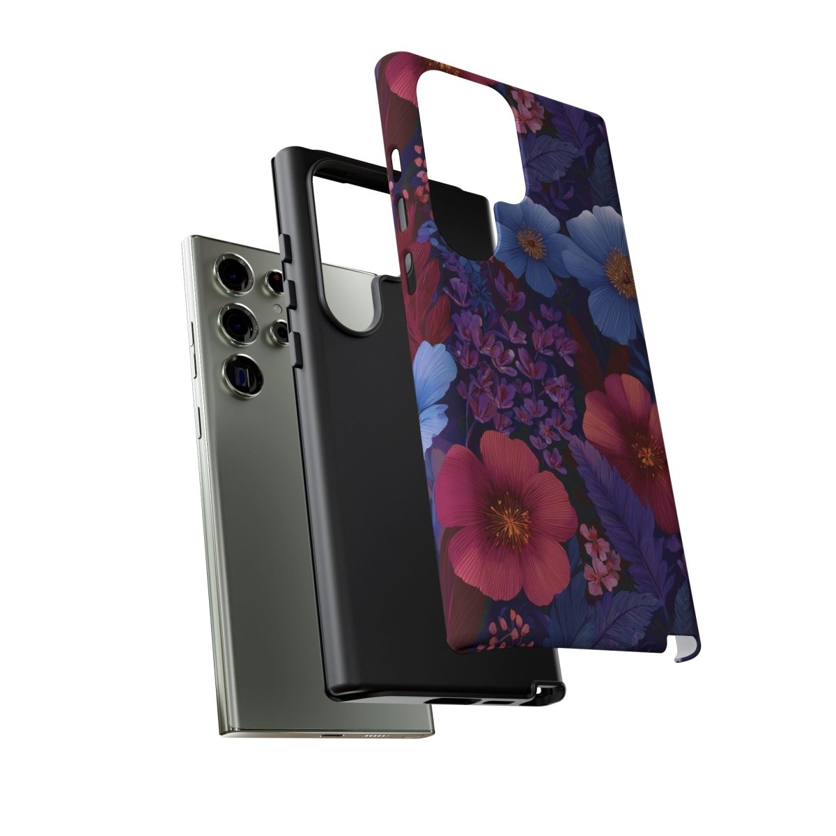 Samsung Tough Phone Case - Lavender Tropics - AU/NZ/USA - The Koko Samoa