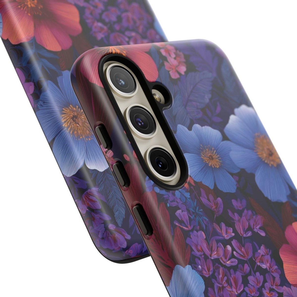 Samsung Tough Phone Case - Lavender Tropics - AU/NZ/USA - The Koko Samoa