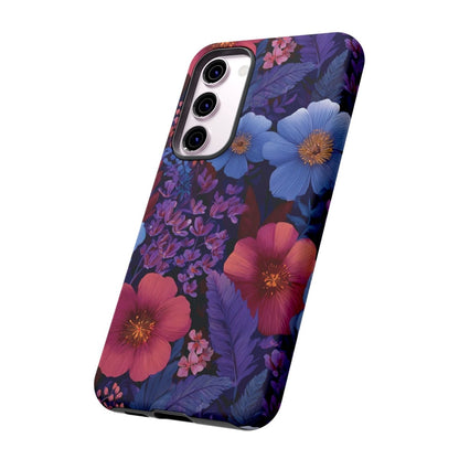 Samsung Tough Phone Case - Lavender Tropics - AU/NZ/USA - The Koko Samoa