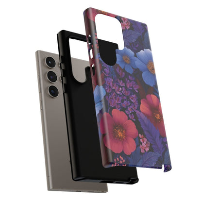 Samsung Tough Phone Case - Lavender Tropics - AU/NZ/USA - The Koko Samoa