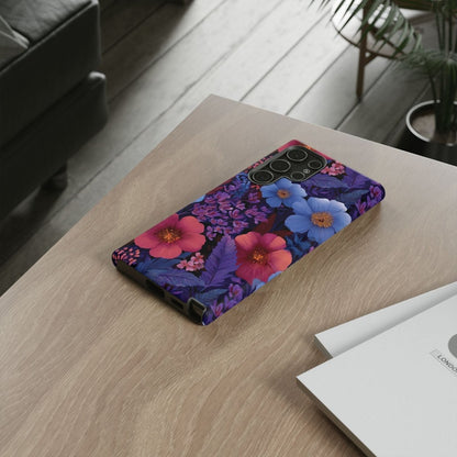 Samsung Tough Phone Case - Lavender Tropics - AU/NZ/USA - The Koko Samoa