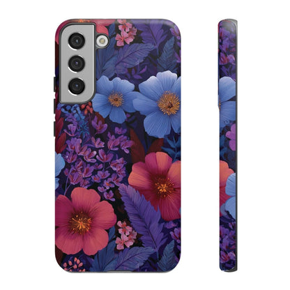 Samsung Tough Phone Case - Lavender Tropics - AU/NZ/USA - The Koko Samoa