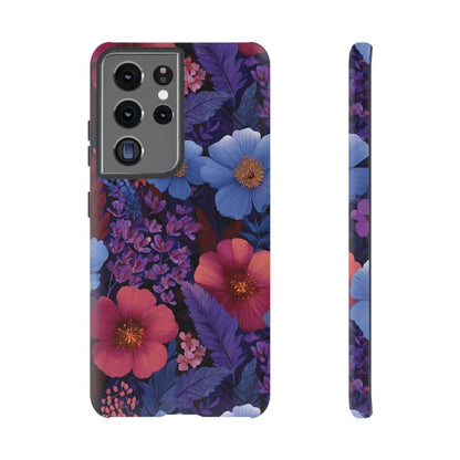 Samsung Tough Phone Case - Lavender Tropics - AU/NZ/USA - The Koko Samoa
