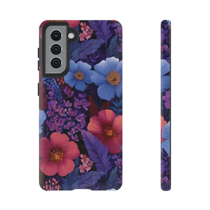 Samsung Tough Phone Case - Lavender Tropics - AU/NZ/USA - The Koko Samoa