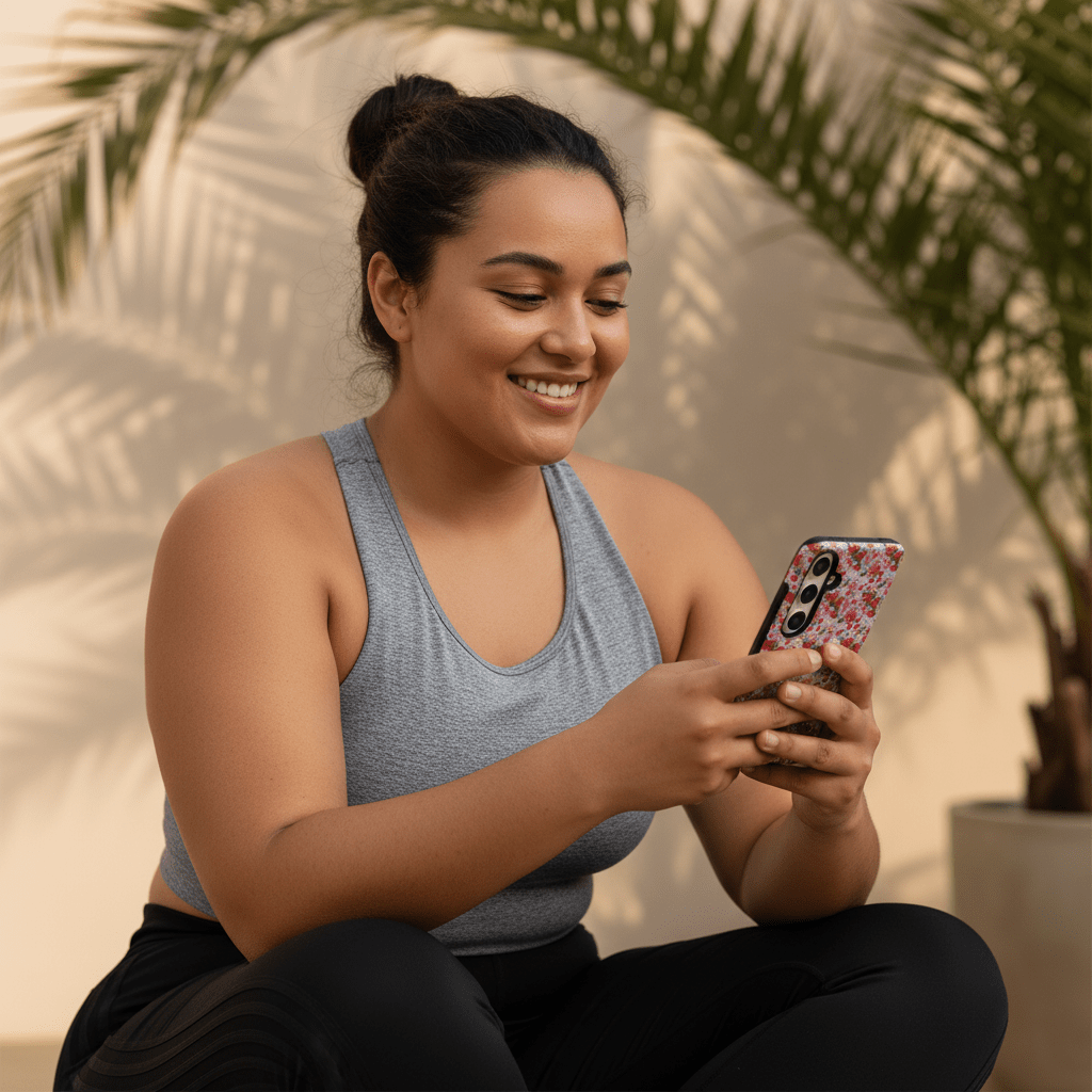 Samsung Tough Phone Case - Love & Aute - AU/NZ/USA - The Koko Samoa