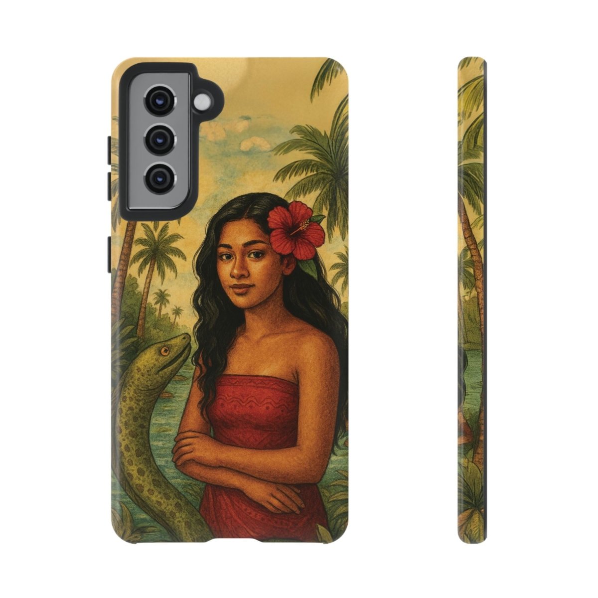 Samsung Tough Phone Case - Sina & The Eel - AU/NZ/USA - The Koko Samoa