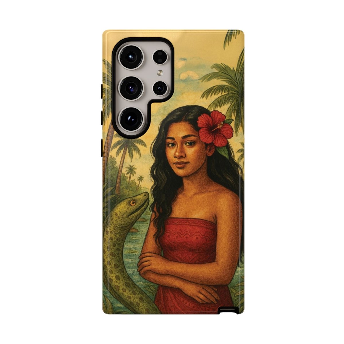 Samsung Tough Phone Case - Sina & The Eel - AU/NZ/USA - The Koko Samoa