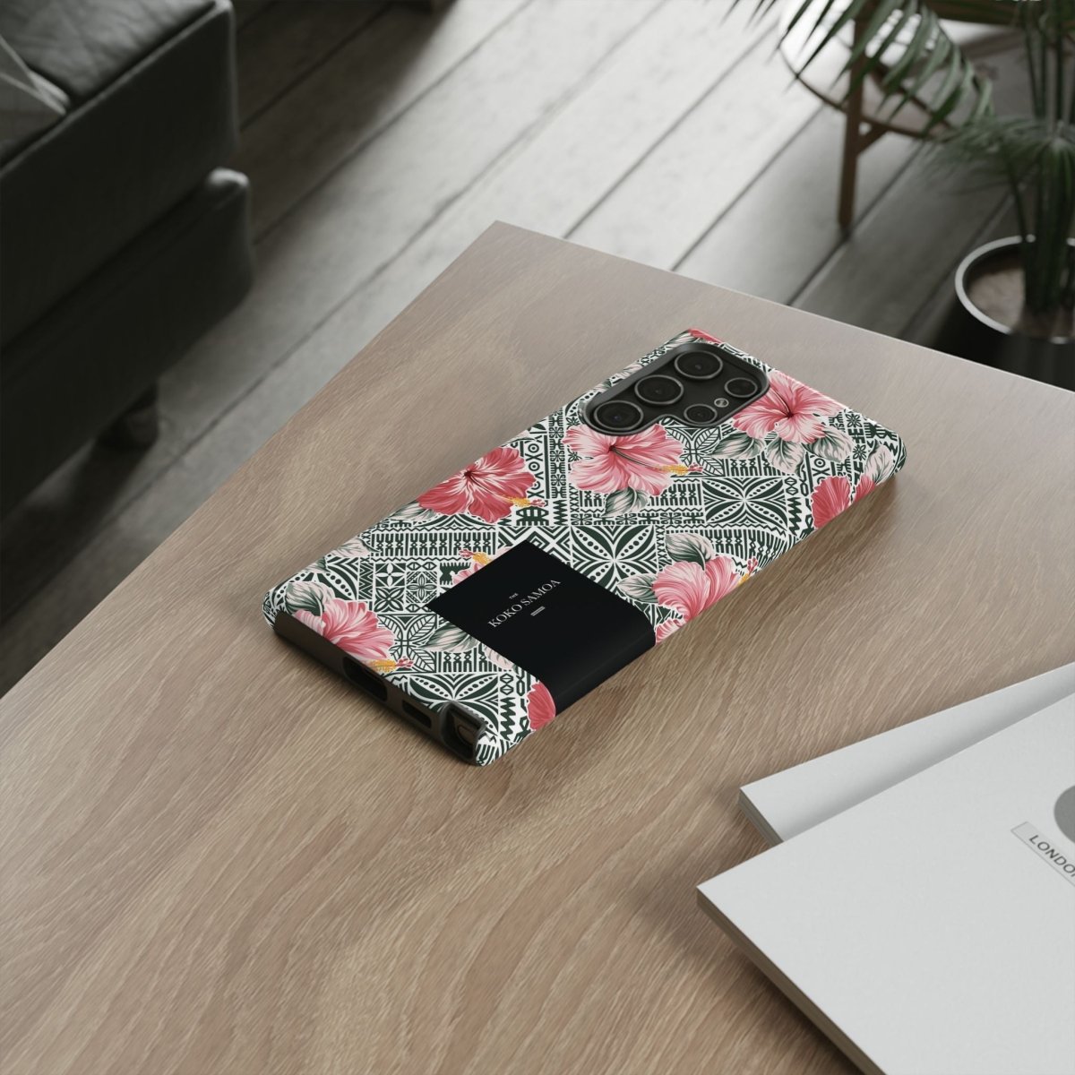Samsung Tough Phone Case - Solosolo Blooms - AU/NZ/USA - The Koko Samoa