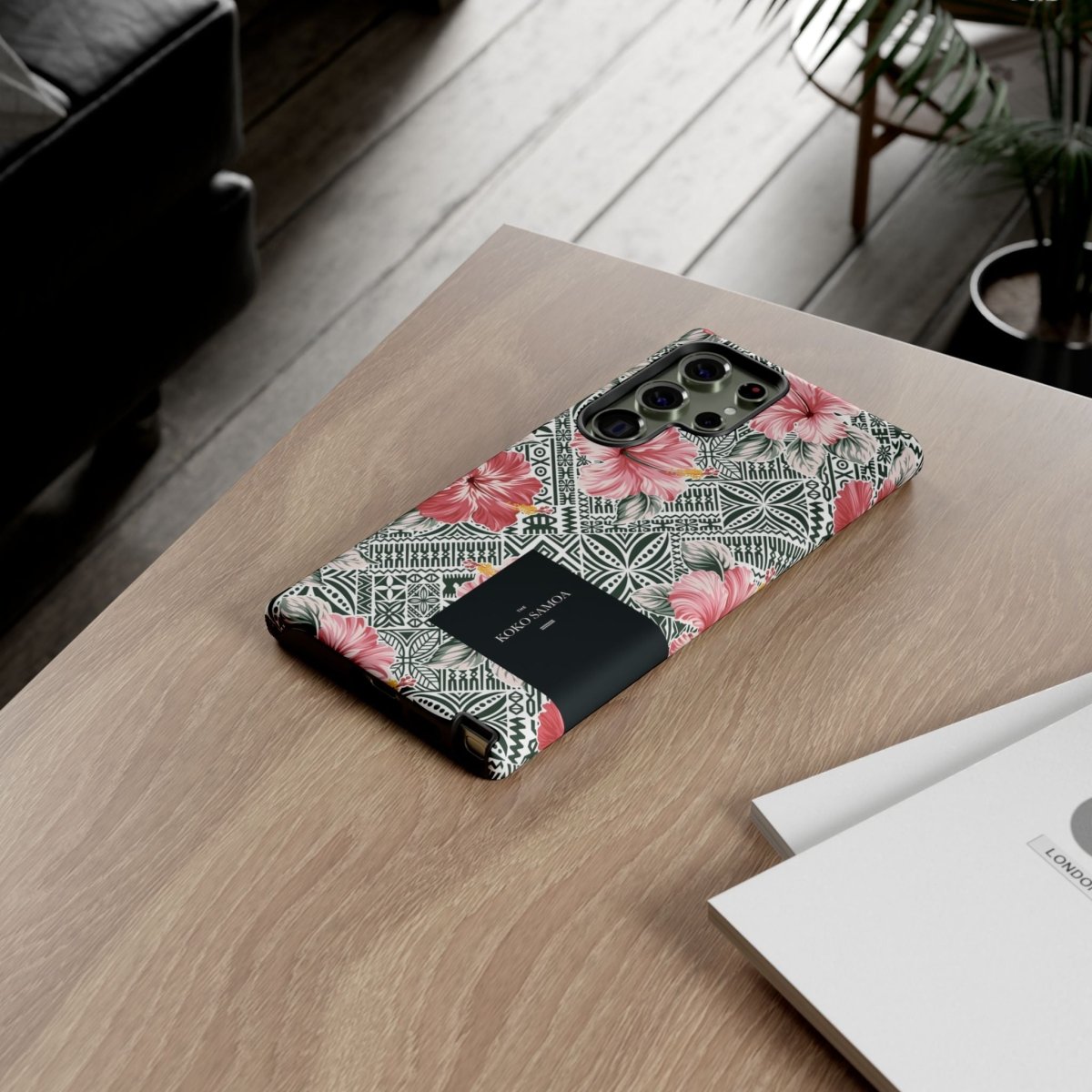 Samsung Tough Phone Case - Solosolo Blooms - AU/NZ/USA - The Koko Samoa