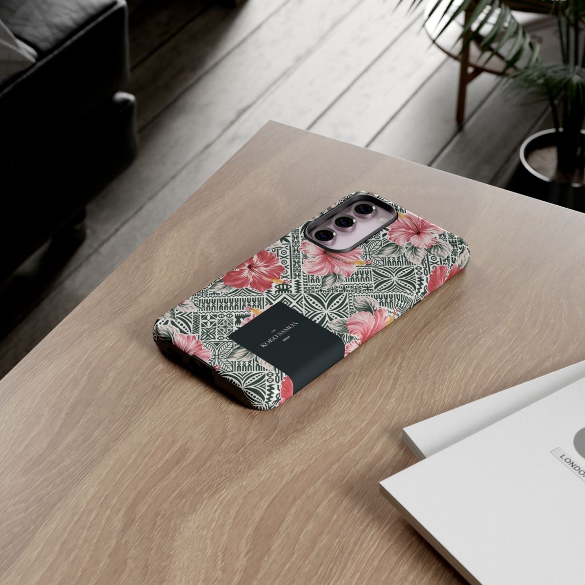 Samsung Tough Phone Case - Solosolo Blooms - AU/NZ/USA - The Koko Samoa