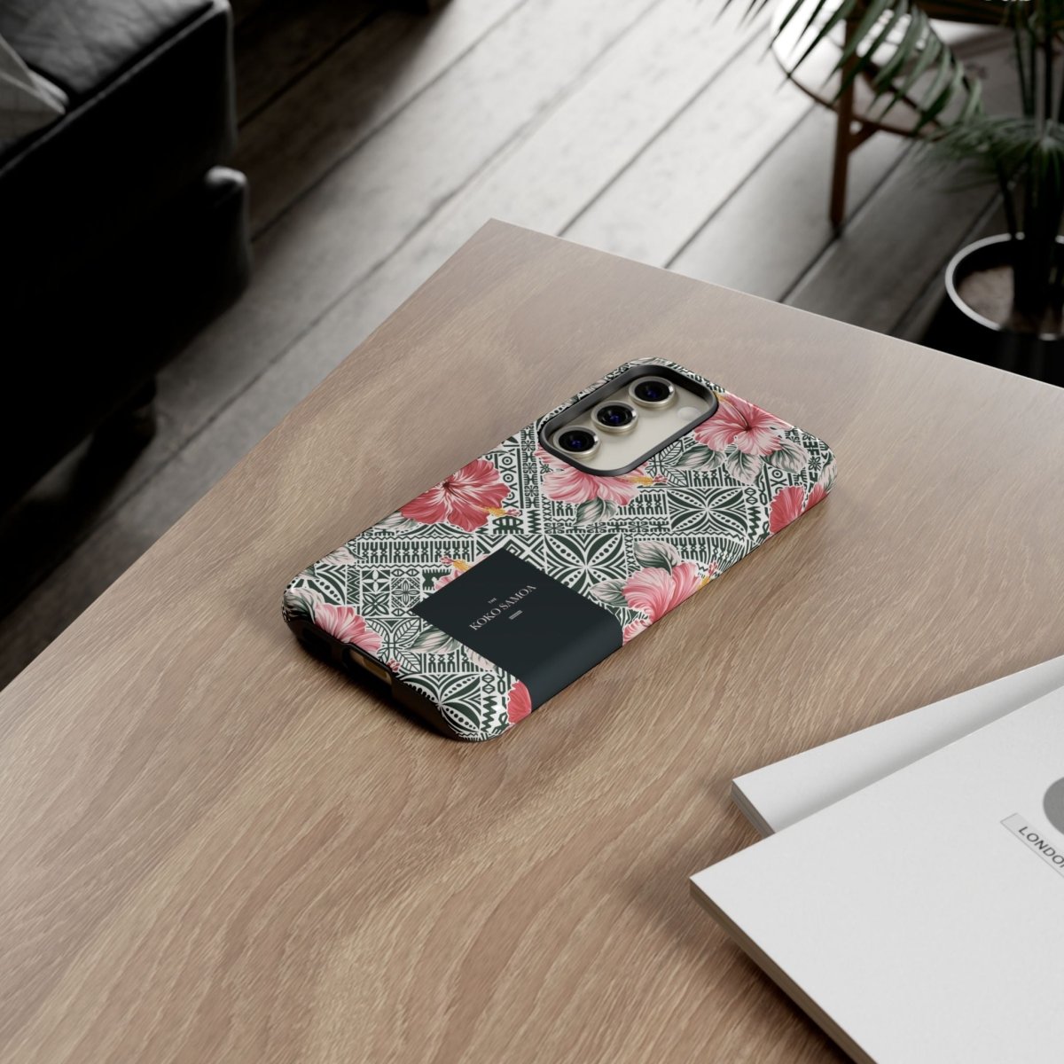 Samsung Tough Phone Case - Solosolo Blooms - AU/NZ/USA - The Koko Samoa