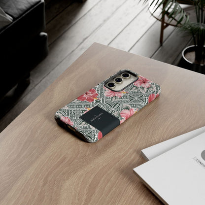 Samsung Tough Phone Case - Solosolo Blooms - AU/NZ/USA - The Koko Samoa