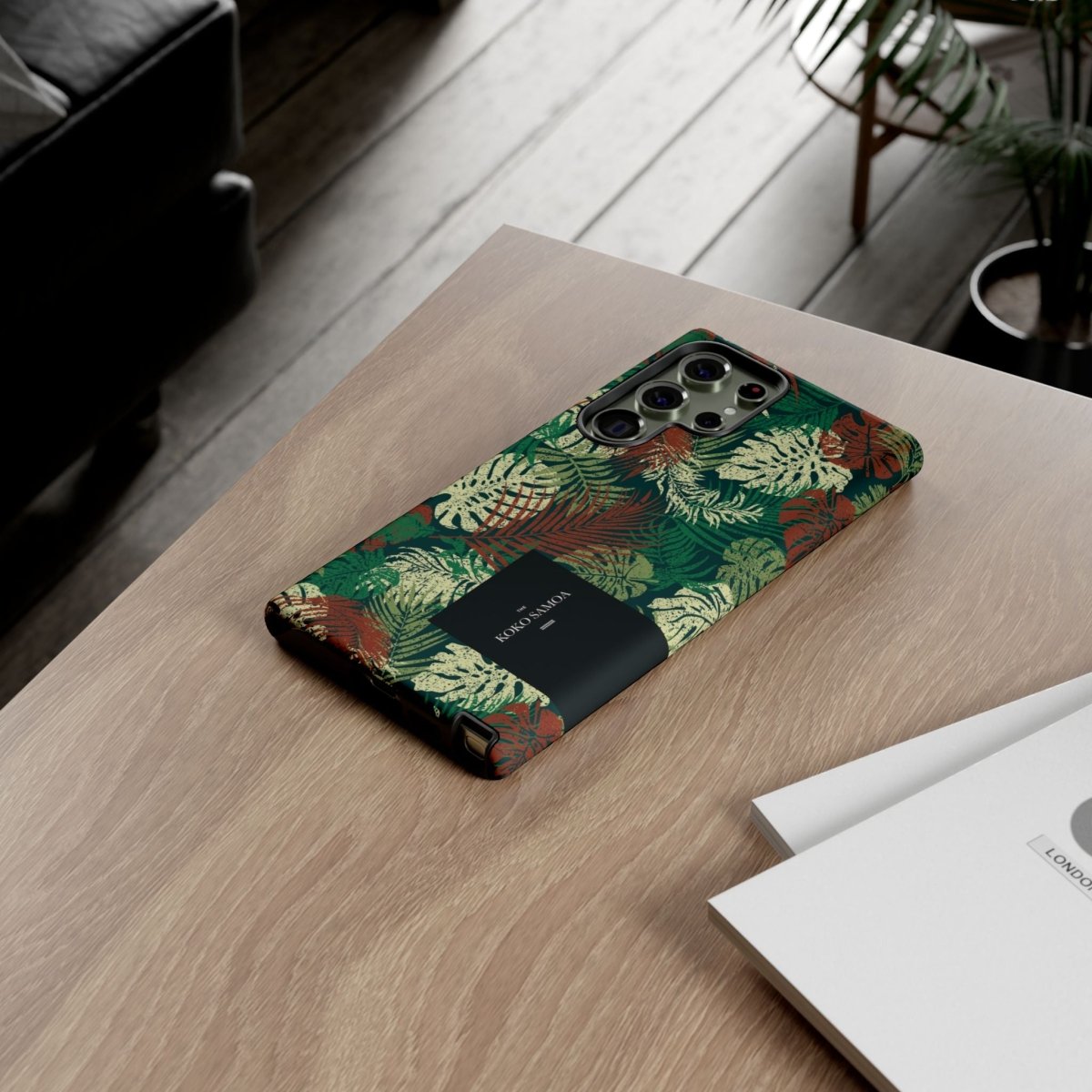 Samsung Tough Phone Case - Tafatafa Greens - AU/NZ/USA - The Koko Samoa