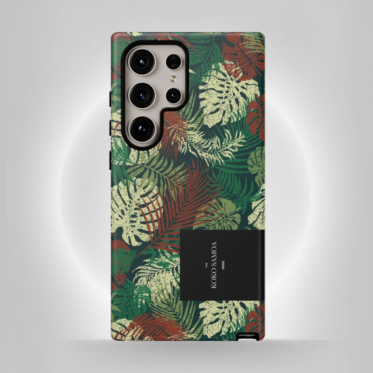 Samsung Tough Phone Case - Tafatafa Greens - AU/NZ/USA - The Koko Samoa