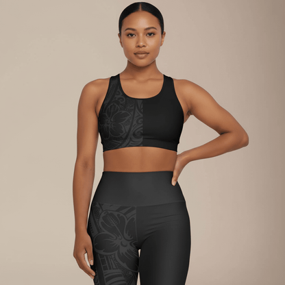 Seamless Sports Bra - Bloom Dark - AU/NZ/USA - The Koko Samoa