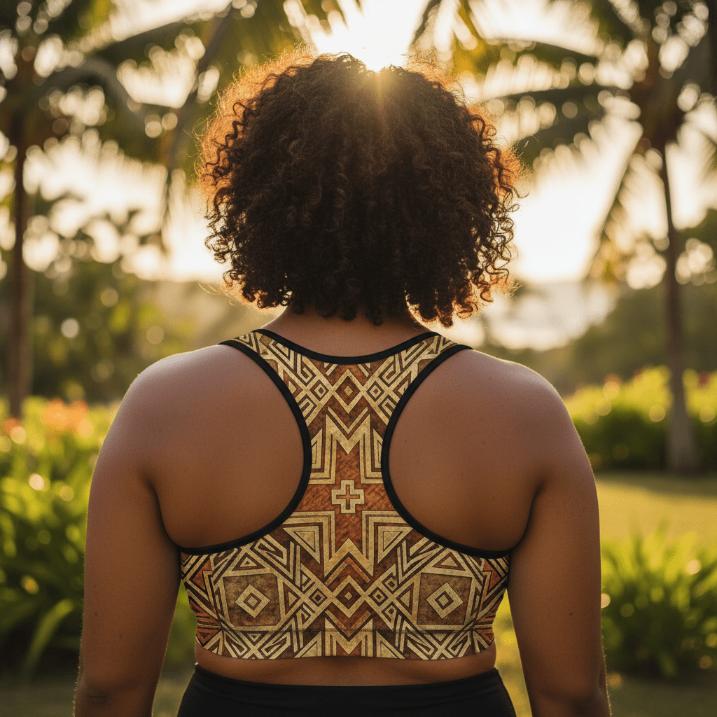 Seamless Sports Bra - Earthline - AU/NZ/USA - The Koko Samoa